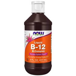 Now Foods Vitamin B-12 Complex Liquid 59 ml kapky