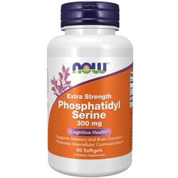 Now Foods Fosfatidylserin 300 mg Extra Strength 50 kapsúl