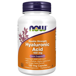 Now Foods Hyaluronic Acid 100 mg Double Strength 120 kapsúl