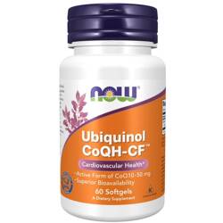 Now Foods Ubiquinol CoQH-CF 50 mg 60 kapsúl