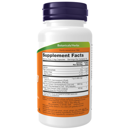 Now Foods Cranberry with PACs 90 veg kapsúl