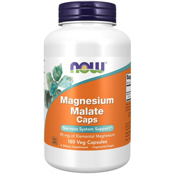 Now Foods Magnesium Malate Caps 180 kapsúl