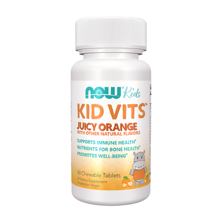 Now Foods Kid Vits Juicy Orange 60 tabliet