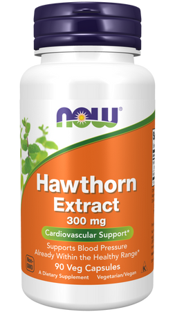 Now Foods Hloh (Hawthorn) 300 mg Extract 90 kapsúl