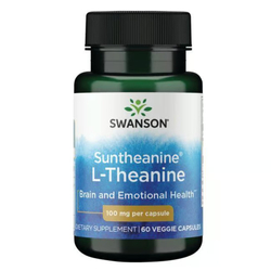 Swanson Suntheanine L-Theanine 100 mg 60 kapsúl