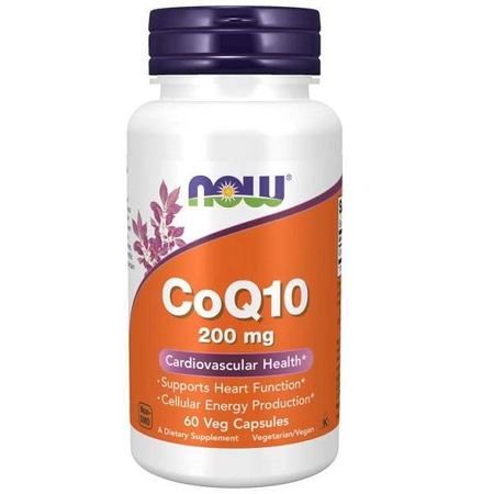 Now Foods Koenzym Q10 200 mg 60 kapsúl