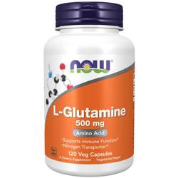 Now Foods L-Glutamine 500 mg 120 veg kapsúl
