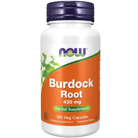 Now Foods Lopuch (Burdock Root) 430 mg 100 kapsúl