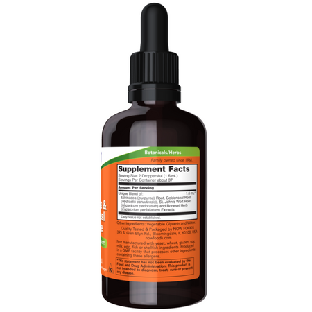 Now Foods Echinacea a Goldenseal Glycerite 59 ml kapky