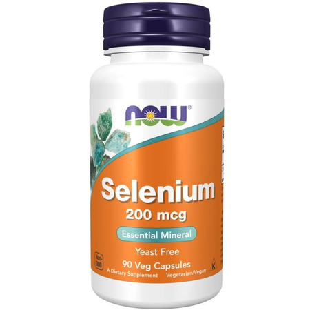 Now Foods Selenium 200 mcg 90 kapsúl