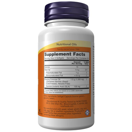 Now Foods Evening Primrose Oil 500 mg 250 kapsúl