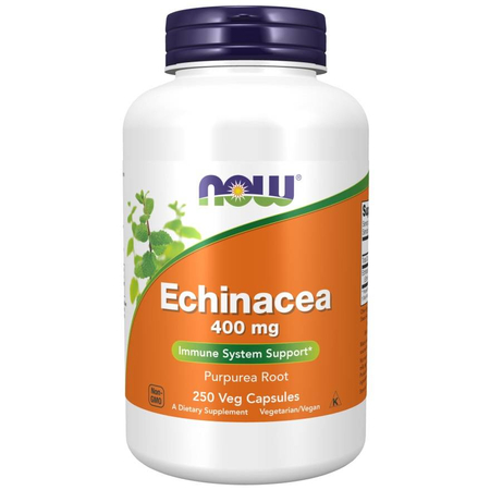 Now Foods Echinacea 400 mg 250 kapsúl