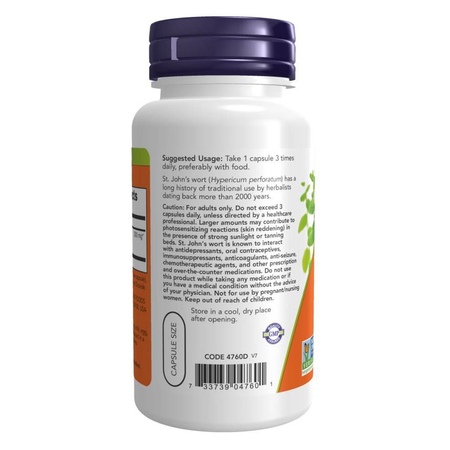 Now Foods Ľubovník (St. John's Wort) 300 mg Extract 250 veg kapsúl