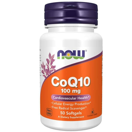 Now Foods Koenzym Q10 100 mg 50 kapsúl