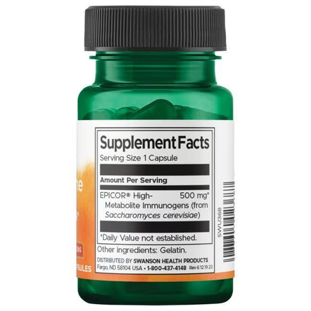 Swanson Rapid Immune Defense EPICOR 30 kapsúl