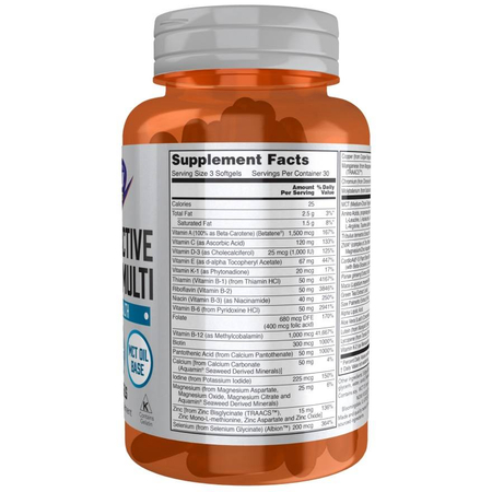 Now Foods Men's Active Sports Multi 180 kapsúl