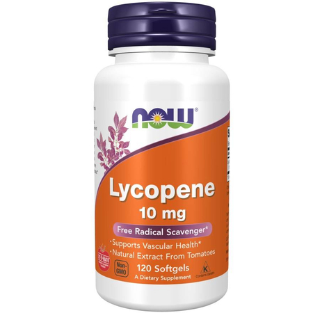 Now Foods Lykopen 10 mg 120 kapsúl