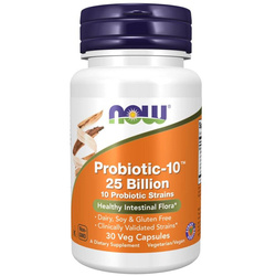 Now Foods Probiotic-10 25 Billion 30 kapsúl