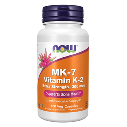 Now Foods Vitamín K2 MK-7 300 mcg Extra Strength 120 veg kapsúl