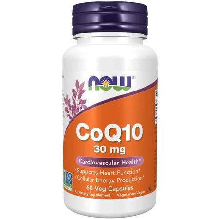 Now Foods Koenzym Q10 30 mg 60 kapsúl
