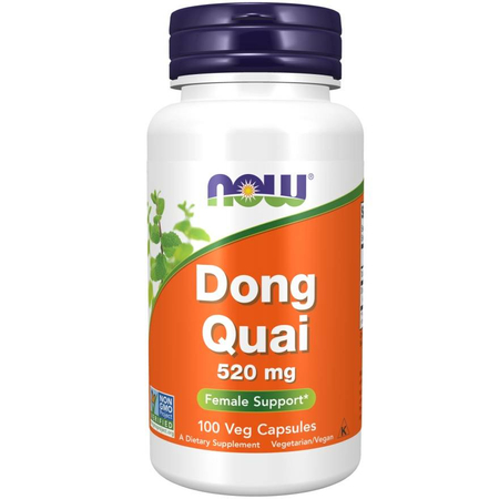 Now Foods Andělika Čínská (Dong Quai) 520 mg 100 kapsúl