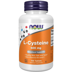Now Foods L-Cysteine 500 mg 100 tabliet