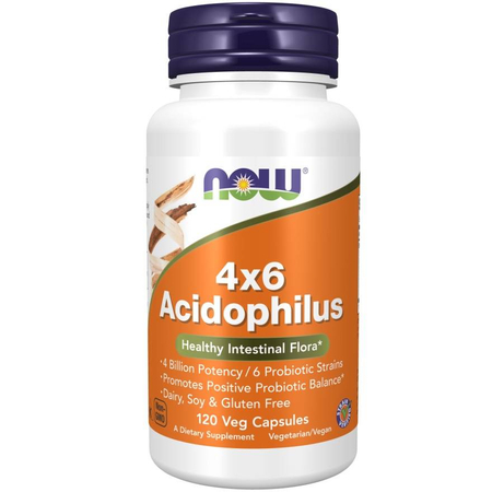 Now Foods Probiotikum 4x6 Acidophilus 120 kapsúl