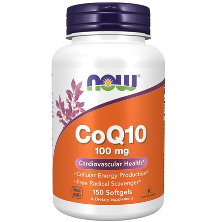 Now Foods Koenzym Q10 100 mg 150 kapsúl