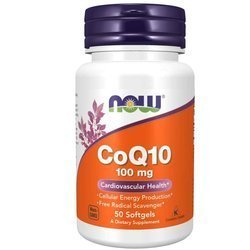 Now Foods Koenzym Q10 100 mg 50 kapsúl