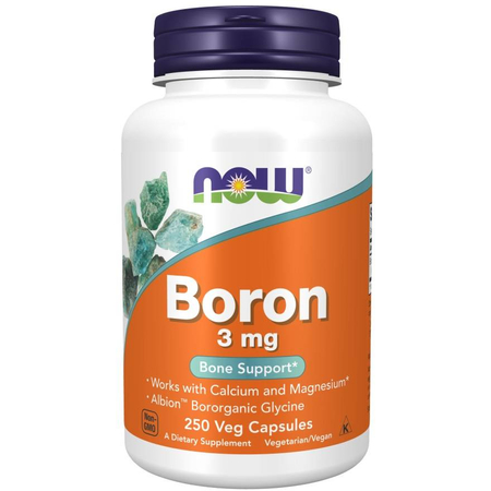 Now Foods Boron 3 mg 250 kapsúl
