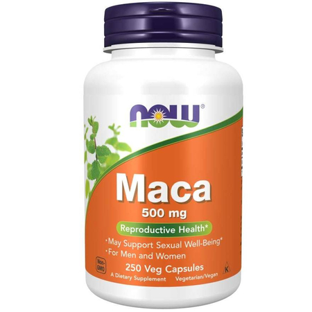 Now Foods Maca 500 mg 250 kapsúl