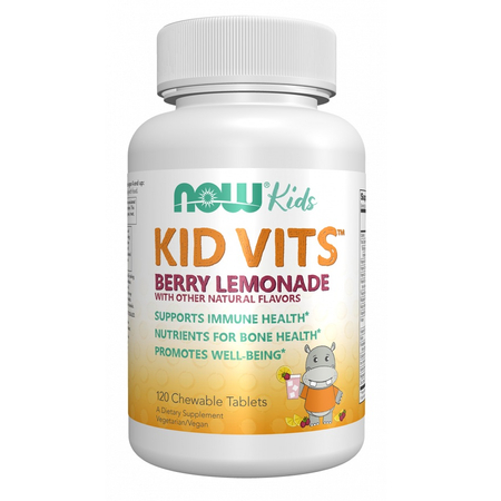 Now Foods Kid Vits Berry Lemonade 120 tabliet