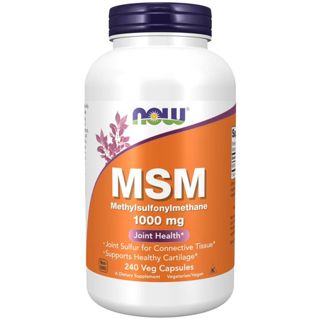 Now Foods MSM Metylsulfonylmetán 1000 mg 240 veg kapsúl
