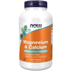 Now Foods Magnézium a Vápník 250 tabliet