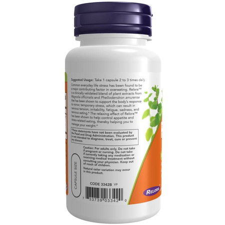 Now Foods Relora 300 mg 60 veg kapsúl