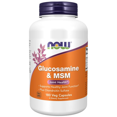 Now Foods Glukosamin a MSM 180 kapsúl