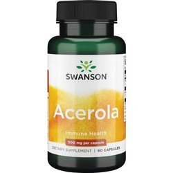 Swanson Acerola 500 mg 60 kapsúl