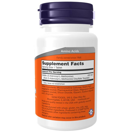 Now Foods SAMe 400 mg 30 tabliet