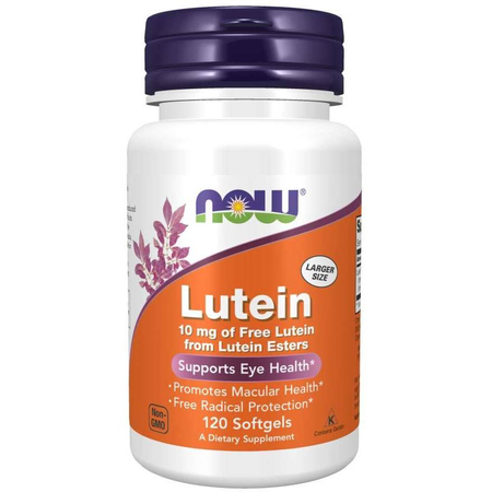 Now Foods Lutein 10 mg 120 kapsúl
