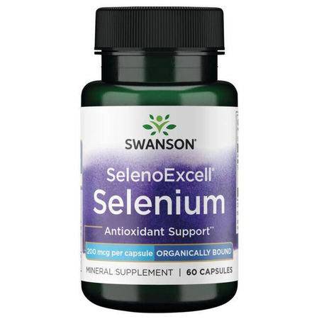 Swanson Selén SelenoExcell 200 mcg 60 kapsúl