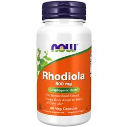 Now Foods Rhodiola 500 mg 60 kapsúl
