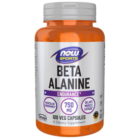 Now Foods Beta-Alanine 750 mg 120 veg kapsúl