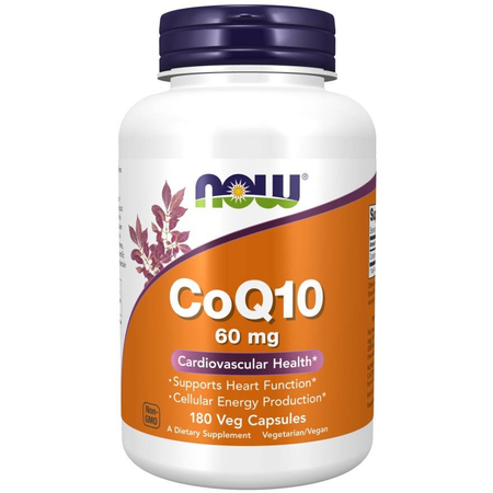 Now Foods Koenzym Q10 60 mg 180 kapsúl
