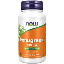 Now Foods Senovka Grécka (Fenugreek) 500 mg 100 kapsúl