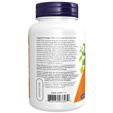 Now Foods Diet Support 120 veg kapsúl