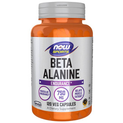 Now Foods Beta-Alanine 750 mg 120 veg kapsúl