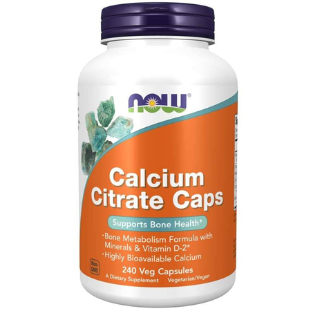 Now Foods Calcium Citrate 240 kapsúl