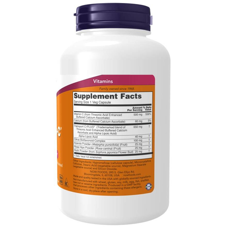 Now Foods AlphaSorb-C 500 180 veg kapsúl