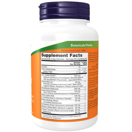 Now Foods Liver Refresh 180 kapsúl