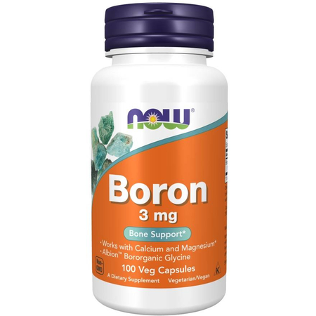 Now Foods Boron 3 mg 100 kapsúl